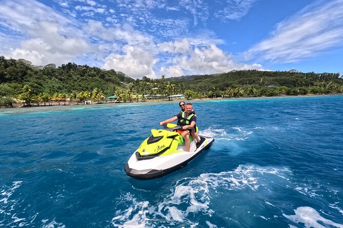 2h Express Adventure by JET SKI in Raiatea - Sacred Island - Jet skiing Raiatea Lagoon in just 2 hours, the smart way