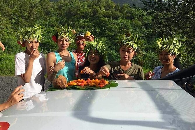 4x4 Safari HEREAKIMANU Tour in the Heart of Tahiti - Papenoo Valley time: waterfalls, damp roads, and the big interior feeling