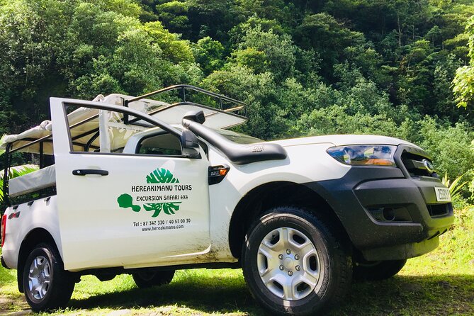 4x4 Safari HEREAKIMANU Tour in the Heart of Tahiti - From Papenoo black-sand beaches to early east-coast viewpoints