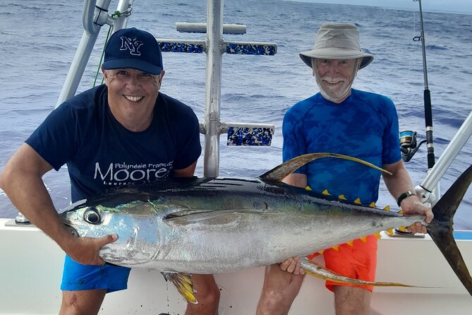 A Day of Big Game Fishing in a small group - Guides who steer the day, including Laurent and Merry
