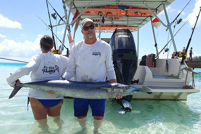 A Day of Big Game Fishing in a small group - Lunch on board: sandwiches, homemade punch, and time to reset