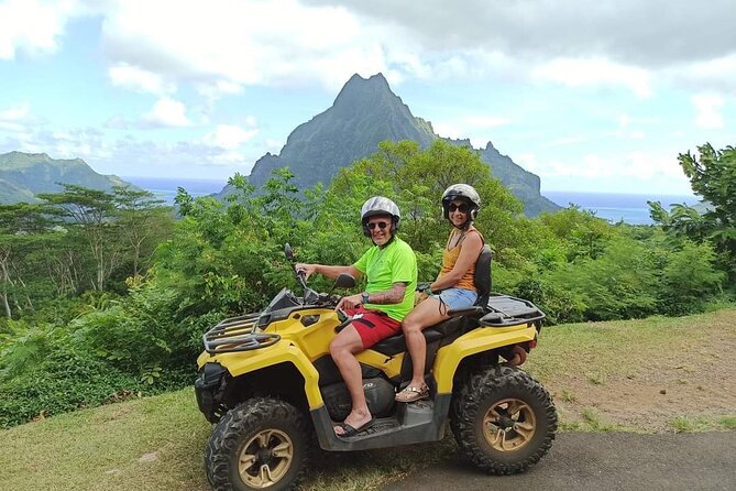 ATV Tour QUAD - Belvedere Viewpoint, Cook Bay, and Opunohu: the viewpoint loop