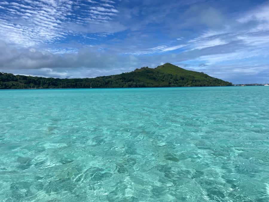 Bora Bora: 1/2 day lagoon safari - Shared tour - The boat ride around the lagoon: the views are part of the itinerary