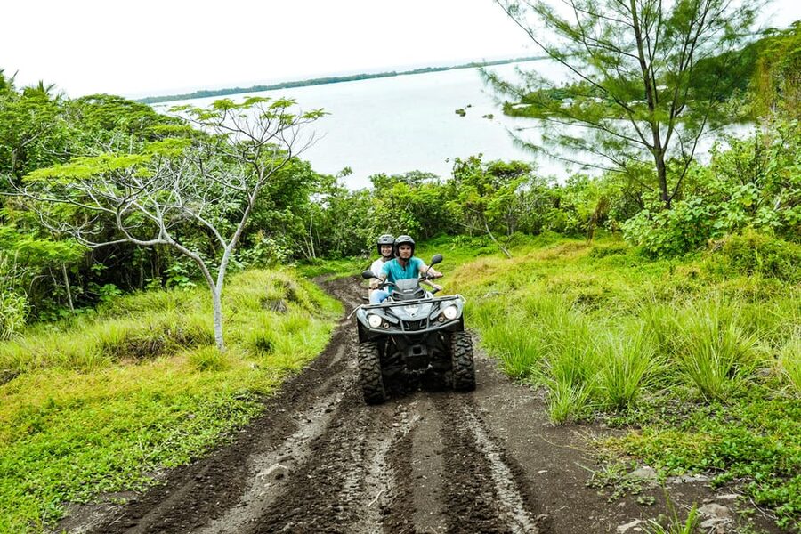 Bora Bora Adventures ATV / QUADS Tours - Weather and comfort: rain gear turns a good tour into a great one