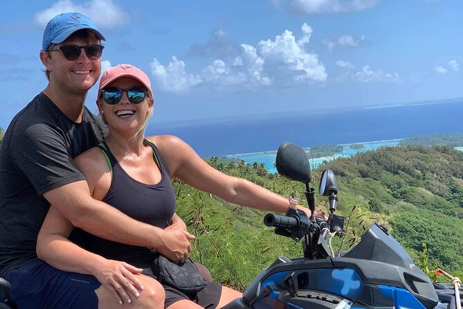 Bora Bora Atv-Quad Tours - The ride to Mount Popoti: where the climb earns its bragging rights