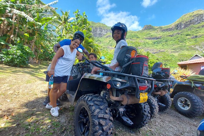 Bora Bora Atv-Quad Tours - Food and comfort: snacks, water, and not running on empty