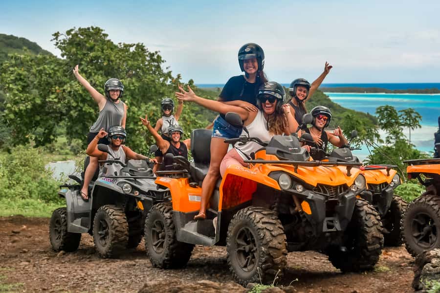 Bora Bora: Combo ATV & Jet Ski Day Trip with Polynesian BBQ - Key highlights
