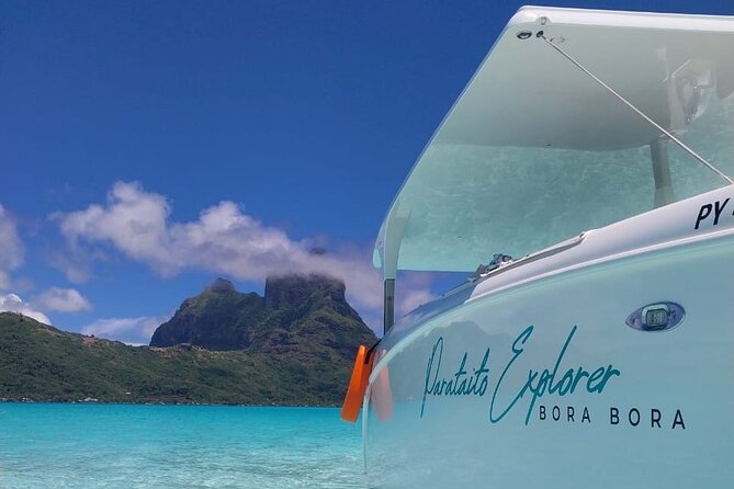 Bora Bora Private Solar Boat Experience - Private solar catamaran basics: what you really get for up to 5 people