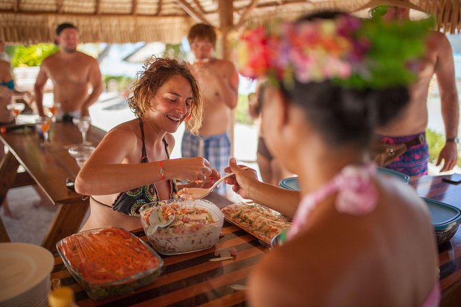 Bora Bora Snorkel Cruise by Polynesian Outrigger Canoe with BBQ Island Lunch - Boats, groups, and guides, why small can improve the day
