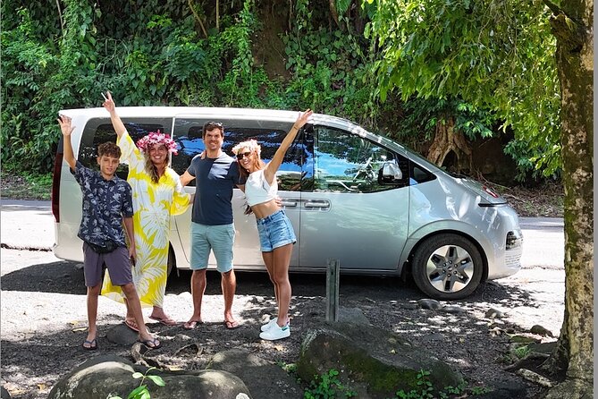 Explore Tahiti Nui, its landscapes and iconic sites. - Stop 2: Cascades de Faarumai, three waterfalls and a quick rainforest reset