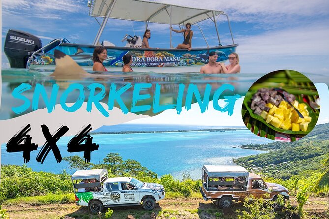 French Polynesia Snorkeling and 4X4 Adventure Tour with Buffet - Quick highlights you’ll feel in your day