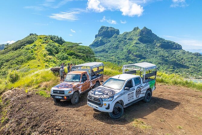 Full Day Combo 4X4 Adventure Tour & Motu FANFAN Pass with Buffet - Stop 1: Mont Popoti, the best payoff for a morning climb