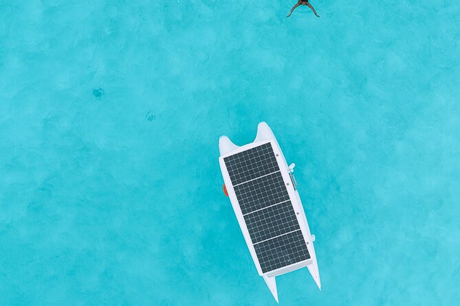Full Day Solar Boat–Explores Bora Bora at the Rhythm of the Lagoon - Stop 2: Manta rays, 30 minutes of underwater flying