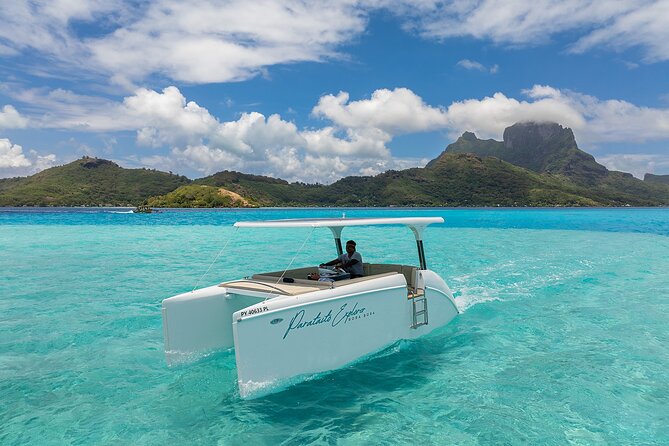 Full Day Solar Boat–Explores Bora Bora at the Rhythm of the Lagoon - Stop 4: The sandbank, your quiet reset
