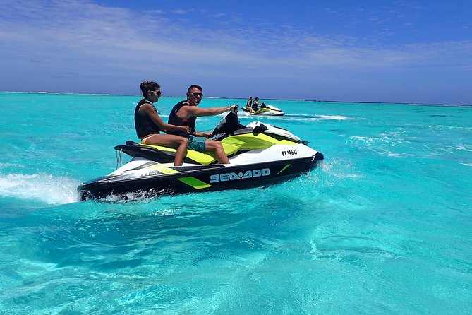 Grand Magic Combo Jetski 3h00 + Quad 3h30 - Jet ski 3 hours: coastline time plus snorkel stops