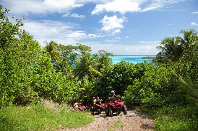Guided Tour of Bora Bora by Quad - Punta Matira pickup and the pre-ride safety briefing