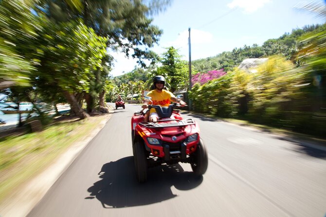 Guided Tour of Bora Bora by Quad - Small group size and the riding comfort factor