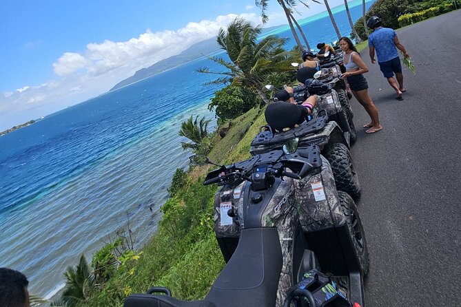 Guided tour of the island and its escapades in Tahaa by Quad / ATV - Ride reality: pickup, timing, and what a 4-hour loop means