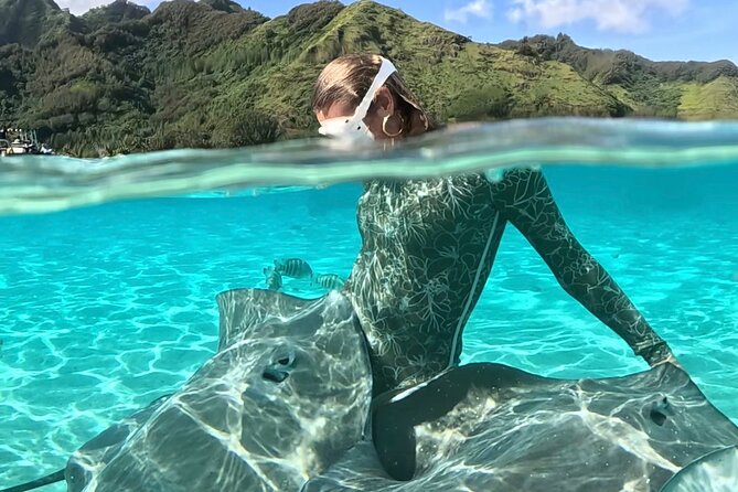 Half Day / Private Lagoon Adventure in Mo'orea - Local fruit, cool drinks, and the right kind of refresh
