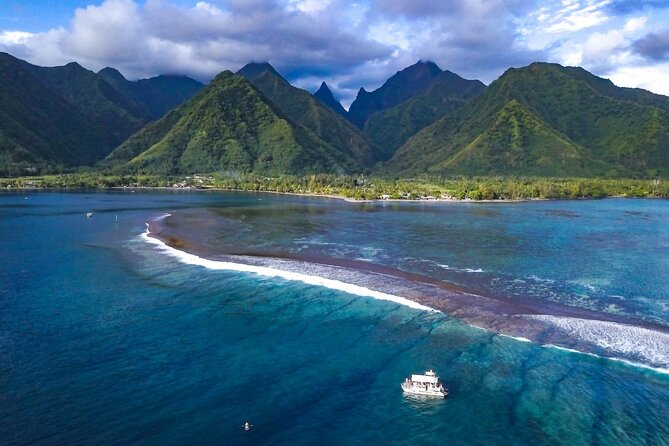 Half day Tahiti Peninsula and Teahupoo boat tour (shared boat) - Fenua Aihere lagoon cruise: boat-only access, quiet coastline