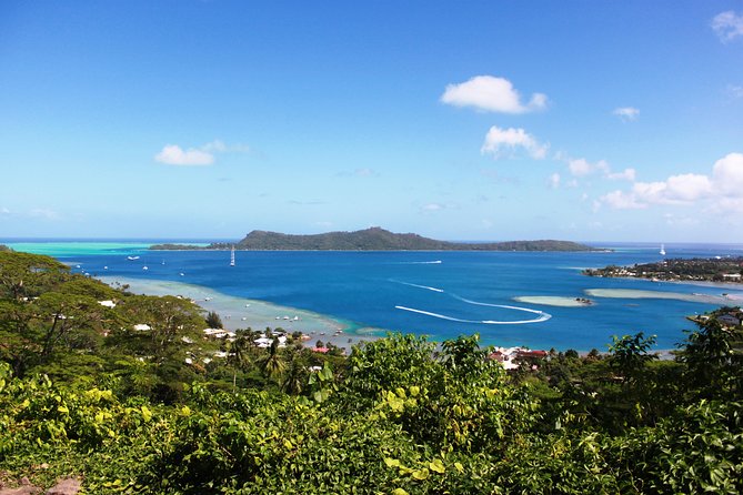 Island Tour & Getaway on the Bora Bora Mountains by Quad / ATV - Snorkel-and-sand break: snacks, refreshments, cooling towels, and the coconut bread moment