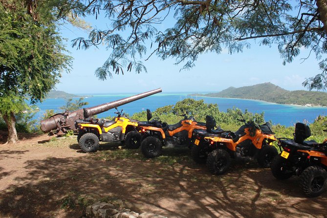 Island Tour & Getaway on the Bora Bora Mountains by Quad / ATV - Price and value: how $280.88 for up to 2 can pencil out in Bora Bora