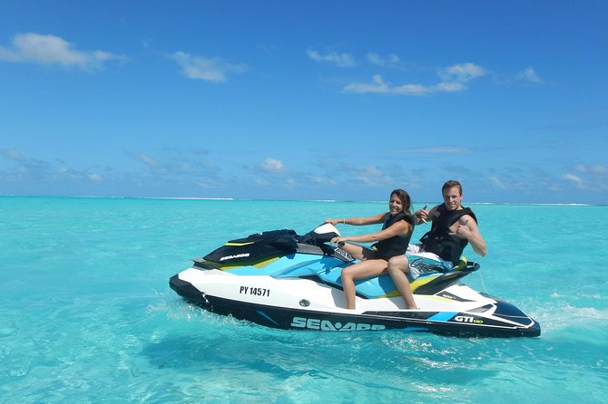 Jet-ski excursion 3 hrs Jet ski excursion to Moorea (single or two-seater) - Jet ski time on Moorea, without losing the fun to logistics