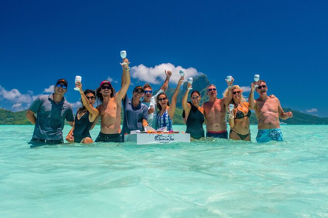 LUXURY Catamaran Bora Bora : Sailing, Snorkeling & Floating Bar - How long is it, and what you actually get in four hours