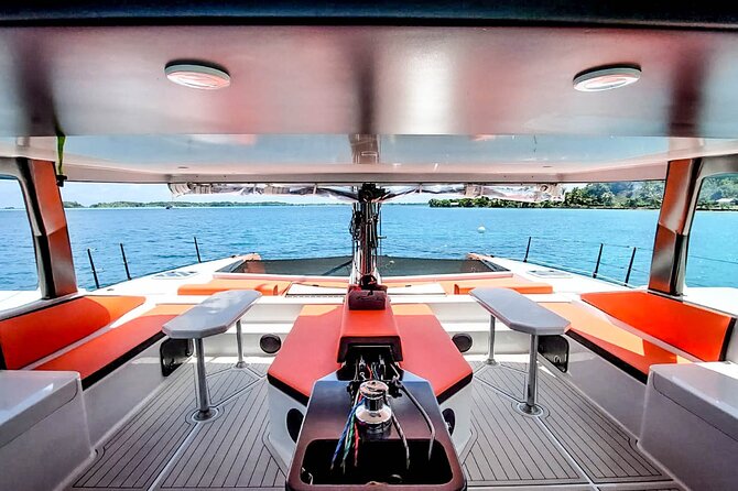 LUXURY PRIVATE Catamaran Bora Bora : The Sunset Escape - Stop at Vitamin Sea Bora Bora: what you’ll actually do onboard