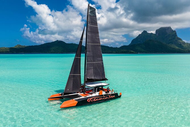 LUXURY PRIVATE Catamaran : Full-Day Sail & Polynesian Motu Lunch - What You Get for $2,730.51 Per Group Up to 2