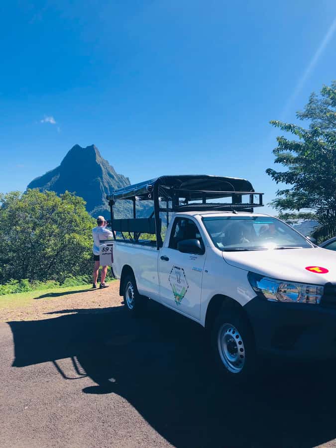 Moorea:4X4 safari excursion between land and sea with lunch - Moorea 4X4 safari: the value of seeing the whole island in one day