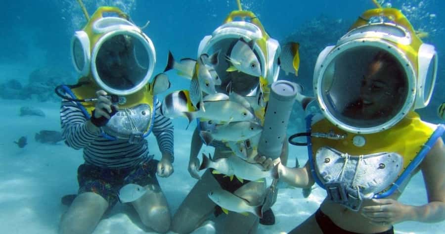 Moorea: Aquablue Helmet Underwater Walking Experience - Key highlights