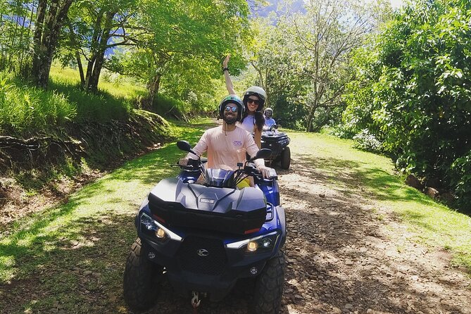 Moorea Solo or Twin 3 hours 30 ATV Tour - Before you ride: license, helmets, and the alcohol rule