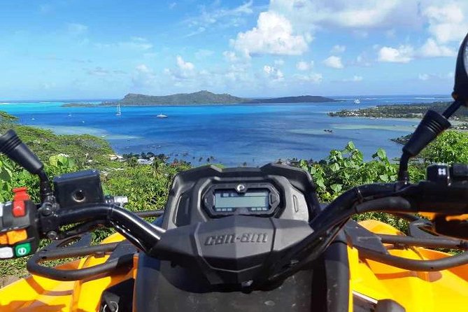 NEW!!! ATV TOURS with a local tour guide from Bora Bora - Off-road to Rock of Anau and Mount Otemanu views