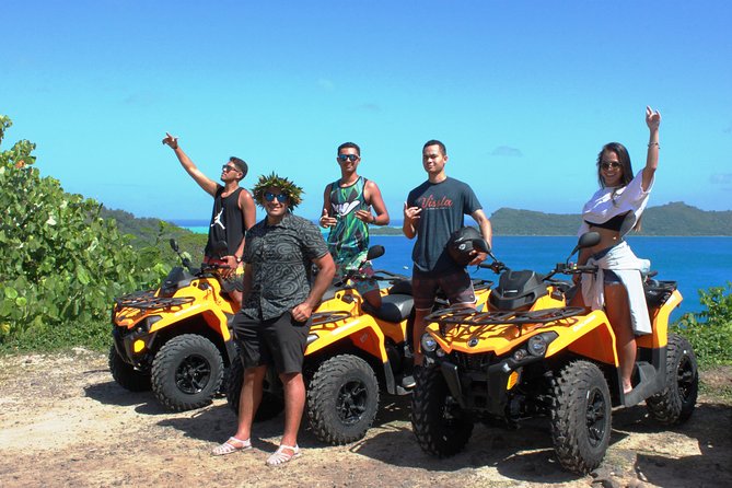 NEW!!! ATV TOURS with a local tour guide from Bora Bora - Hotel pickup, small groups, and the guide who sets the tone