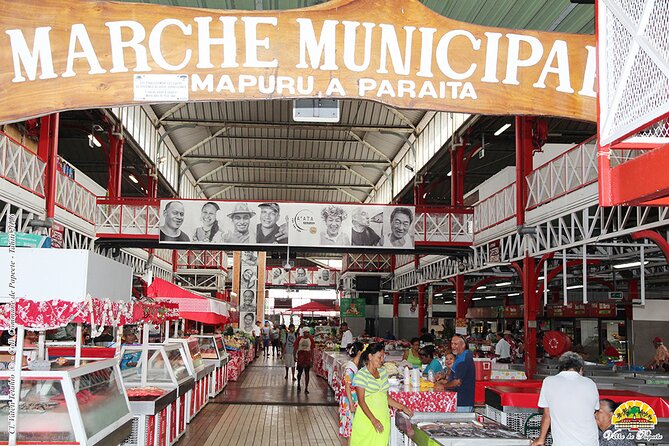 Papeete Market Place - Pickup and getting there without headaches