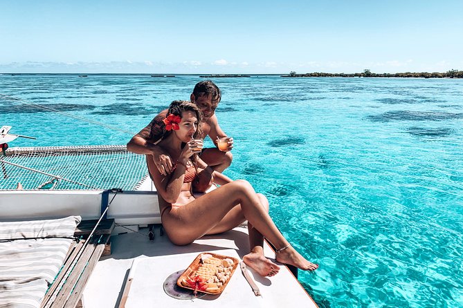 PRIVATE Half Day Tour : Moorea Snorkeling & Sailing on a Catamaran named Taboo - Snacks, drinks, and what to know about alcohol expectations