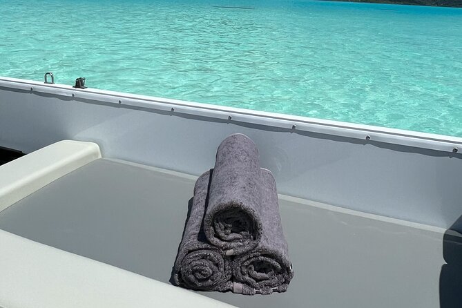 Private Lagoon Tour on a Prestigious Pontoon Boat in Bora Bora - The Onboard Bar and Nespresso Touch: Not Just a Luxury Sticker