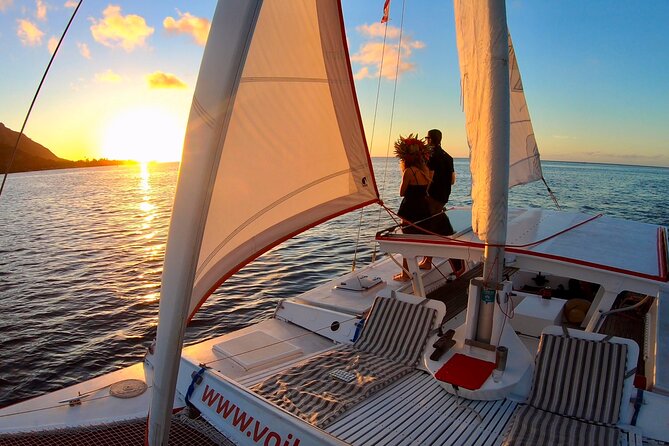 PRIVATE Sunset Cruise : Moorea Sailing on a Catamaran named Taboo - Private On-Your-Time Sailing on Taboo