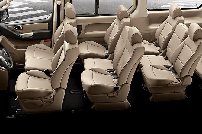 Private Transfer Tahiti Airport PPT to Papeete Urban Area by Van - The van ride itself: Hyundai H1 (or similar), up to 6 people
