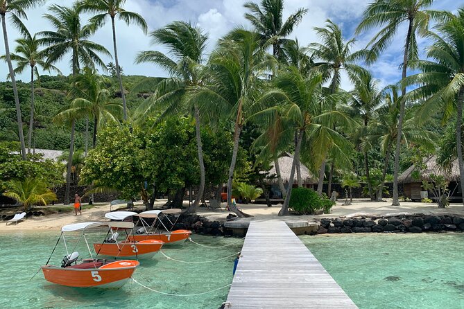 Self-drive Bora Bora Boat Rental - Key highlights at a glance