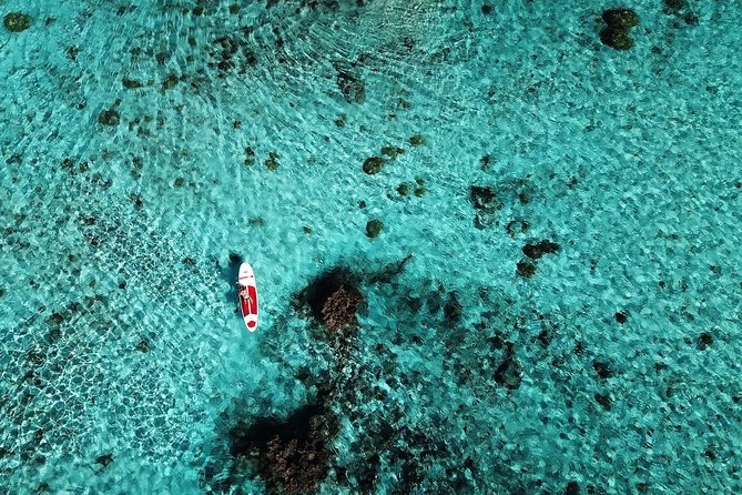 Stroll out of time on the lagoon of Bora Bora - Following motu edges: where the lagoon changes under you