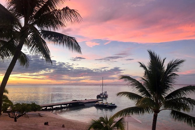 Sunset Cruise : Moorea Sailing on a Catamaran named Taboo - Ōpūnohu Bay stop, where the mountains and the air feel different
