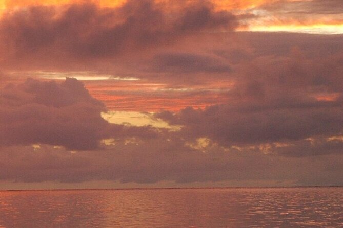Sunset sailing trip on the Lagoon of Tahiti - Price and time, what $131.18 buys you on the Lagoon of Tahiti