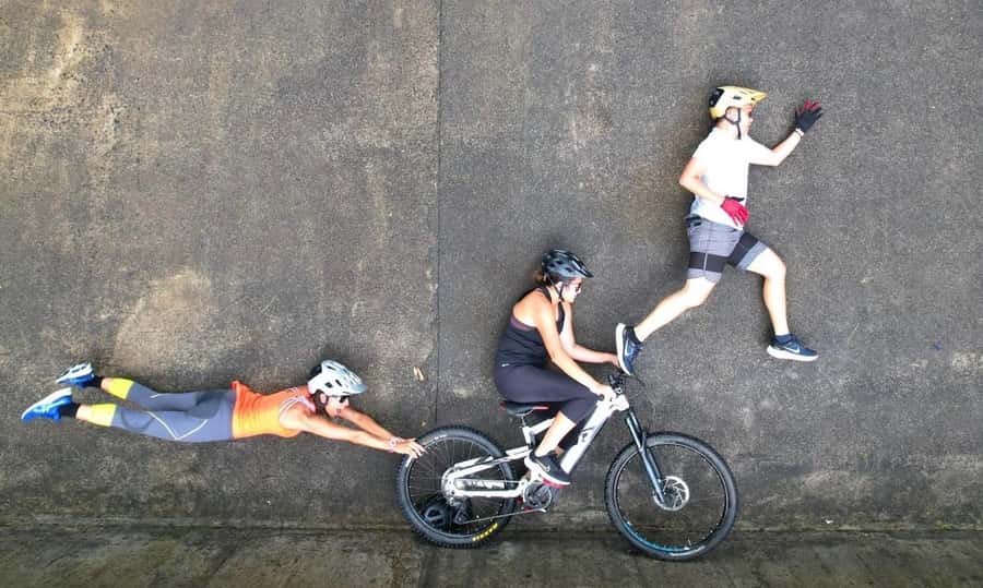 Tahiti E-bike, mtb, vtt Tour with Swimming and Lunch - Lunch in the Middle of the Valley: Fuel Without Fuss