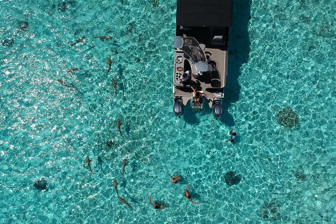 Toa Boat Bora Bora Private Lagoon Tour On Entertainer Bar Boat - Why a private bar boat feels like Bora Bora in slow motion