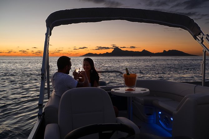 Toa Boat Bora Bora Private Sunset On Majestic Pontoon Boat - Key points at a glance