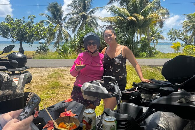 Trip to the heart of Tahaa Safari Mountains in Quad / ATV - What to Expect on the Quad: Bumpy, Muddy, Wet, and How to Stay Comfortable
