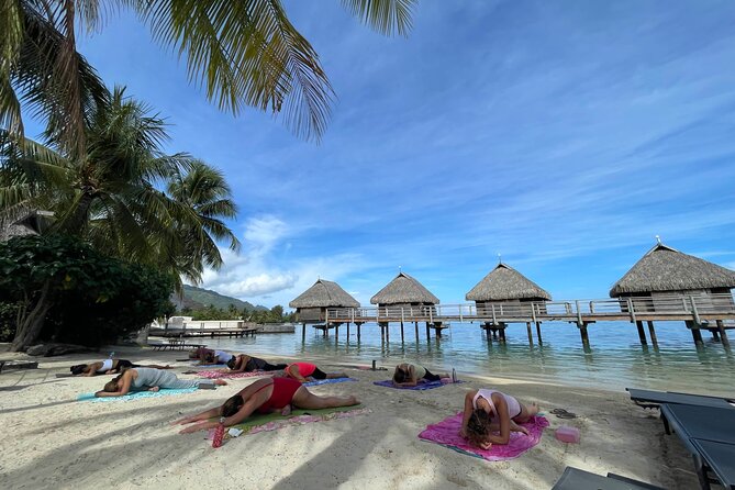 Yoga on the paradise beach of Manava Moorea - Price and value: is $30.37 worth it?